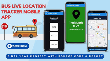 Eindjaarsproject met broncode en rapport | Bus Live Locatie Tracker