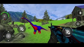 Wild Dino Hunting: Game 3D Dinosaur Games - Android Gameplay#2024