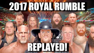 The Best Finals Showdown In The 2017 Replayed Royal Rumble!