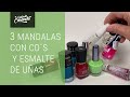 😱Mandalas Pintados con Esmalte de Uñas !!!!!