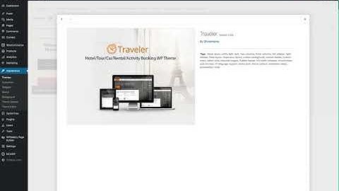 [ Traveler Document ] How To Update New Theme Manually?