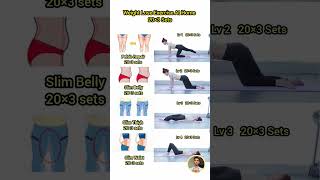 Yoga Pilates-Reduce Belly Fat yoga diet gym weight