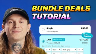 How to create bundle deals with Kaching Bundle Quantity Breaks on Shopify?