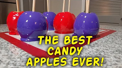 I LEARNED HOW TO MAKE CANDY APPLES!