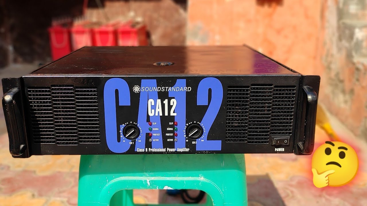 CA12 amplifier restoration || sk vlog official - YouTube