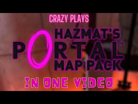 Portal: Hazmat’s Portal Mappack Playthrough (Portal 1 Mod)