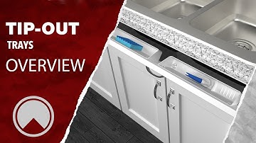 Sink Front Tip-Out Trays