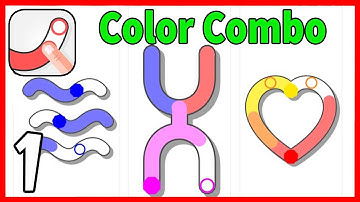 Color Combo - Android/ios Gameplay Part 1 Level 1 to 40