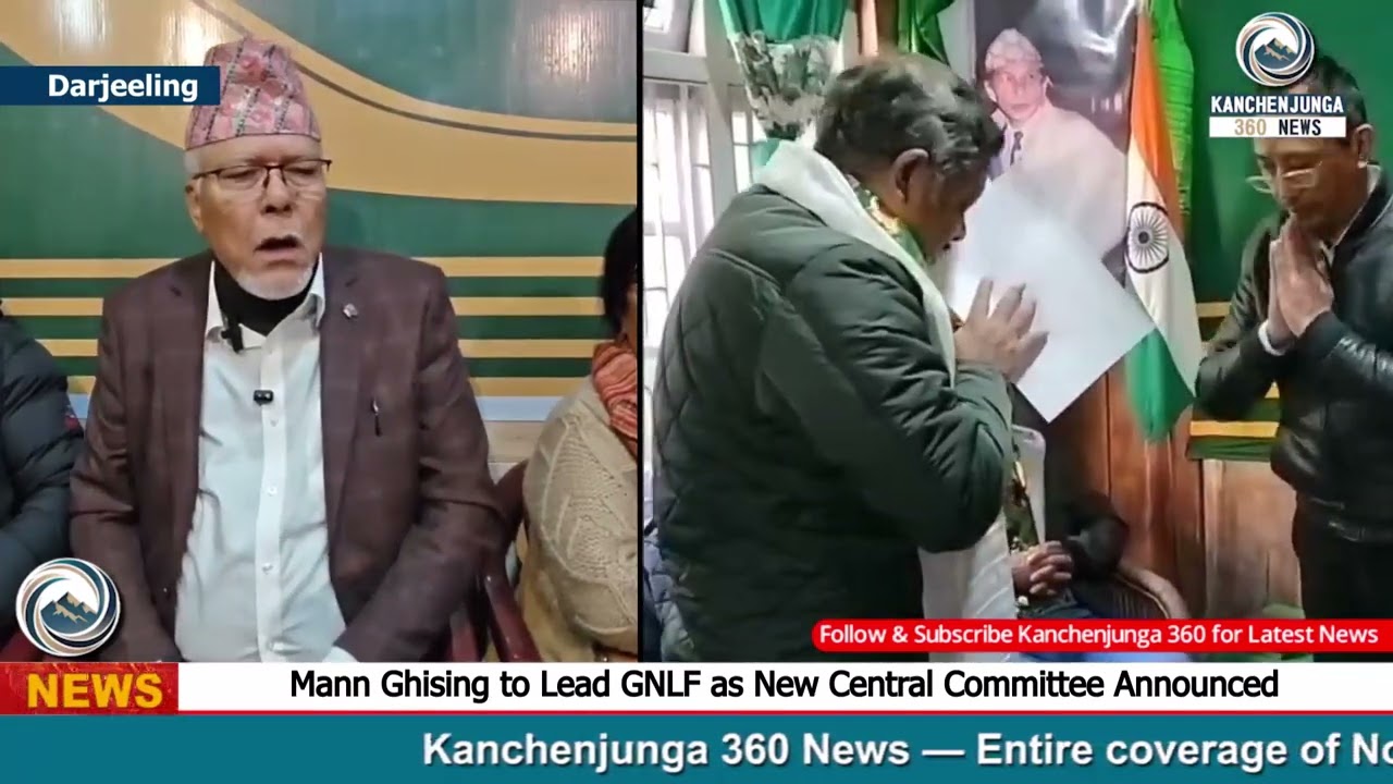 Mann Ghising to Lead GNLF as New Central Committee Announced.