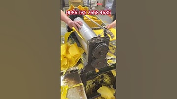 How to make beeswax foundation in our factory