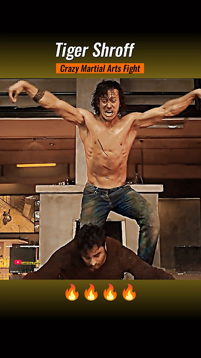 Tiger Shroff Crazy Fight 🔥🔥 #LearningFacts