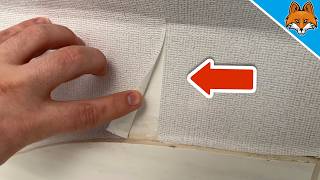 How to Repair Wallpaper Seams that are Open, Lifting or Peeling Off💥(Easiest way)🤯
