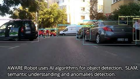 AWARE Robotics Smart City Robot for MIT Sandbox