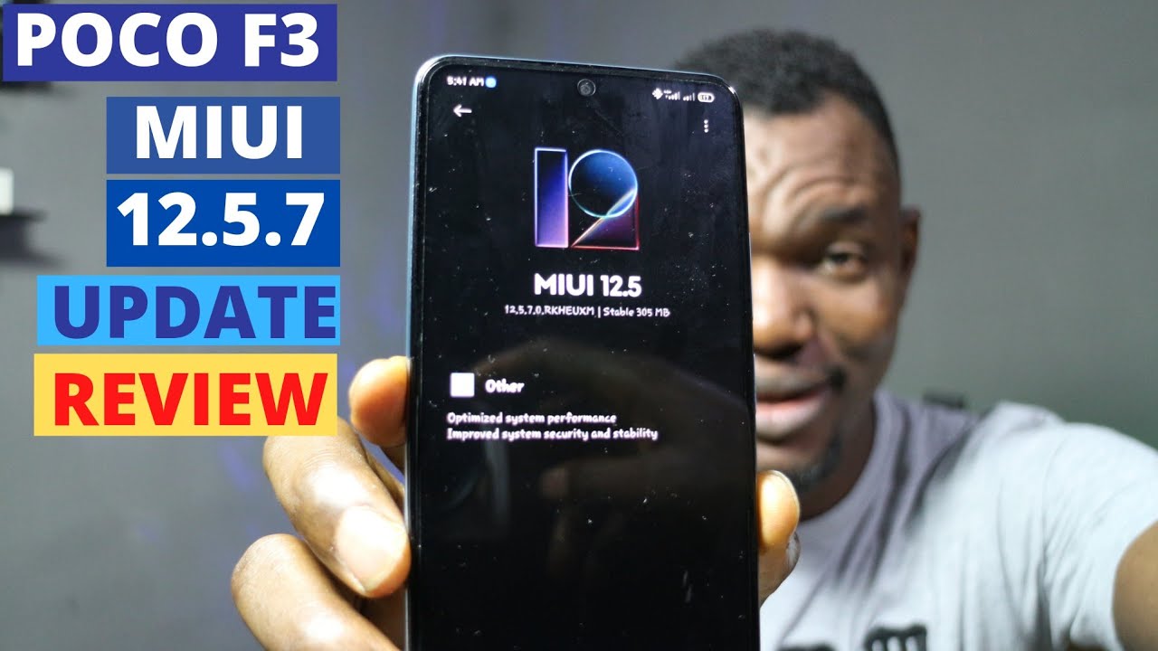 Poco F3 - Miui 12.5 Enhanced Android 12 - Nova Tradução compatível