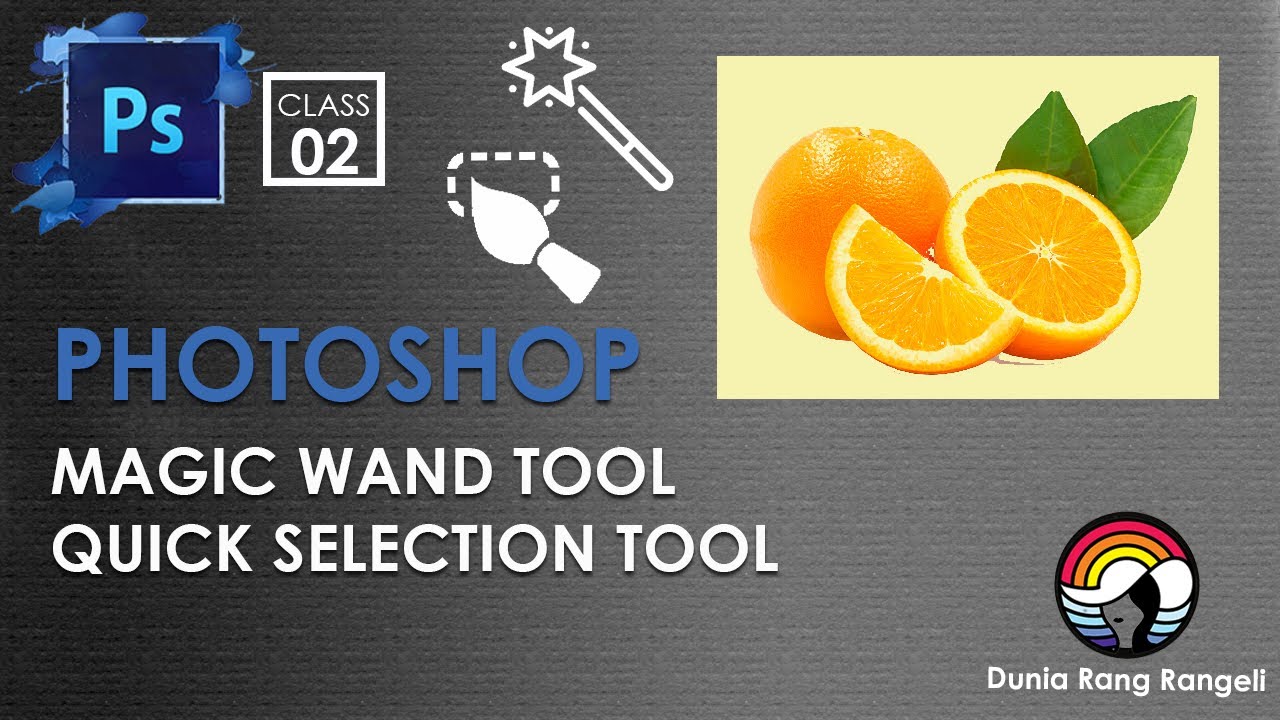 How To Make Selection With Magic Wand Quick Selection In Photoshop In how-to-make-selection-with-magic-wand-quick-selection-in-photoshop-in
