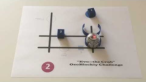Evo the Crab OzoBlockly Challenge