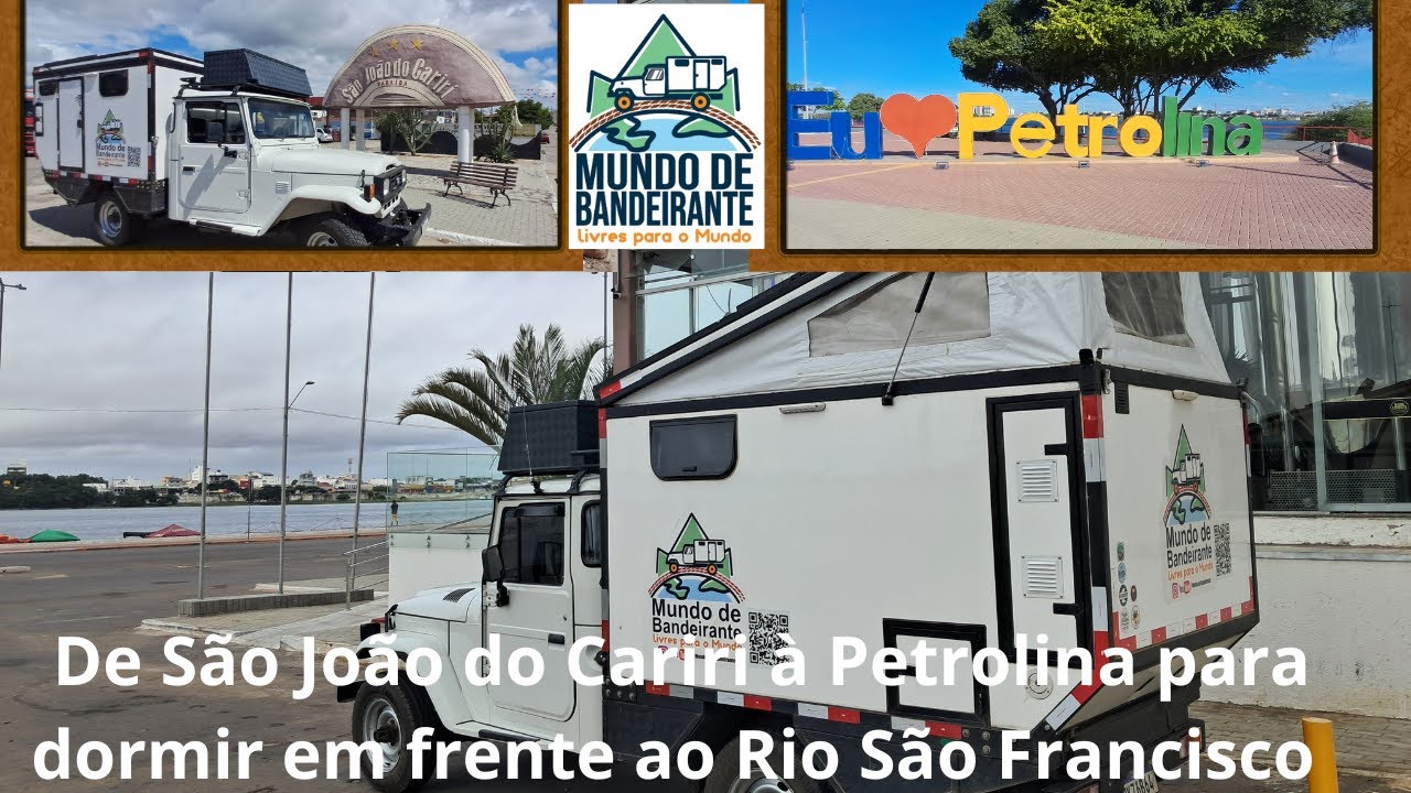 Fazendo caminho de São Joao do Cariri (Paraíba) até Petrolina  (Pernambuco).Ep.86