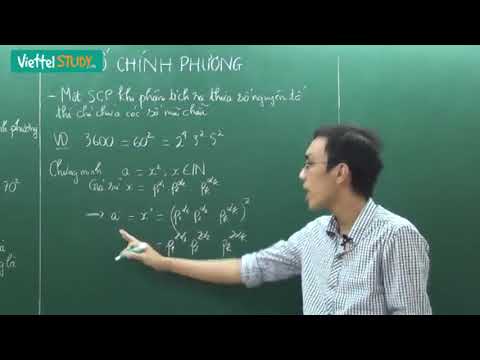 Toán nâng cao lớp 6 Số chính phương Bài 01 Kiến thức cơ bản và nâng cao về số chính phương