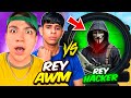 REY HACKER VS REY DEL AWM POR MI CUENTA DE FREE FIRE😱!!