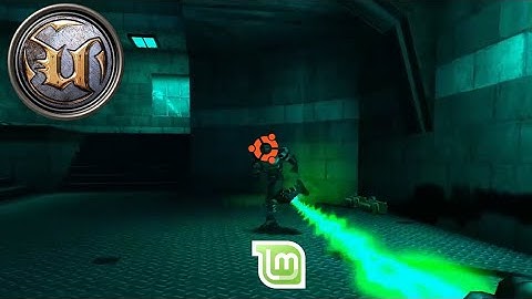 I Play Unreal Tournament (1999) on Linux Mint
