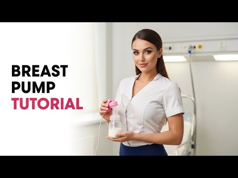 First Time Pumping Experience In Ultra HD Veronica Learns Breastfeeding Live