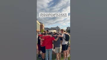 Our hearts are broken as our student body gathered to pray for Charlie Kirk’s family and loved ones.