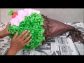 Piñata básica con forma de helado