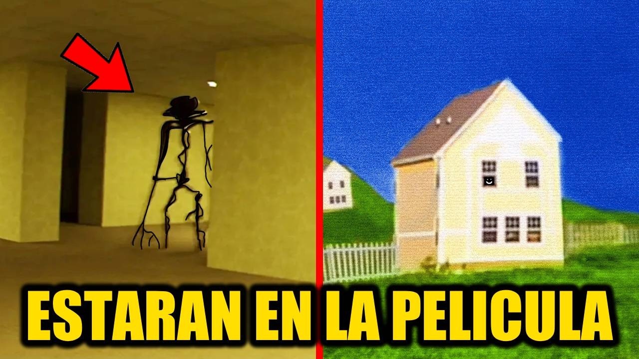 BACKROOMS QUE APARECERAN EN LA PELICULA