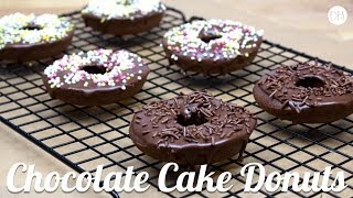 Baked chocolate donuts - recipe [delicious food adventures]