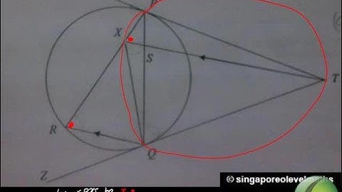 GCE O-Level A-Maths : Plane Geometry