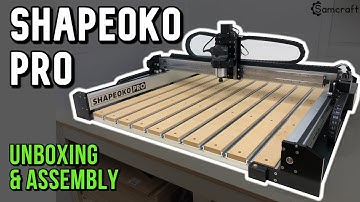 Shapeoko Pro Unboxing and Assembly | CNC Woodworking | CNC Router