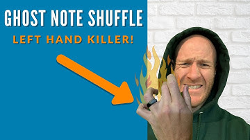 Killer Ghost Note Shuffle Groove Drum Lesson