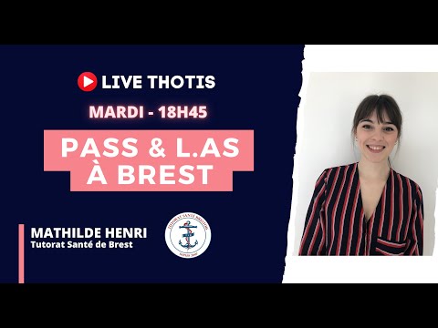 PASS & L.AS à Brest (Université de Bretagne Occidentale) - Live Thotis