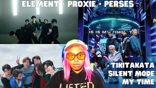 KPOP STAN REACTS TO THAI POP BOYS| [ELEMENT + PROXIE + PERSES| #thaipop #tpop