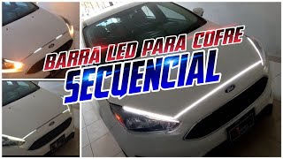 COMO INSTALAR BARRA LED SECUENCIAL PARA COFRE