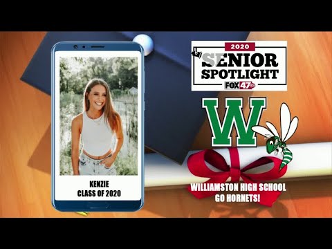 Williamston High School Senior Spotlight - Kenzie