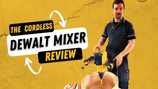 REVIEW: Dewalt Cordless Mixer | Is This 