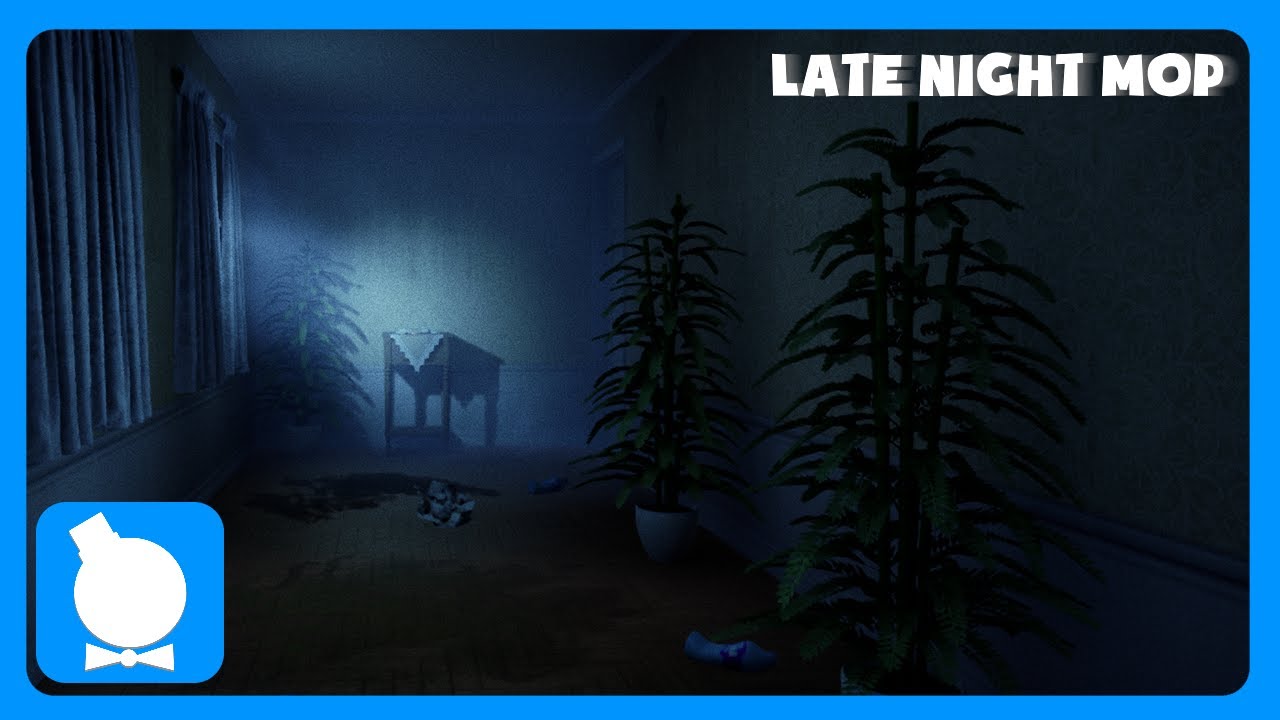 TAKING A CLEANING JOB LATE AT NIGHT WAS A BIG MISTAKE LATE NIGHT MOP