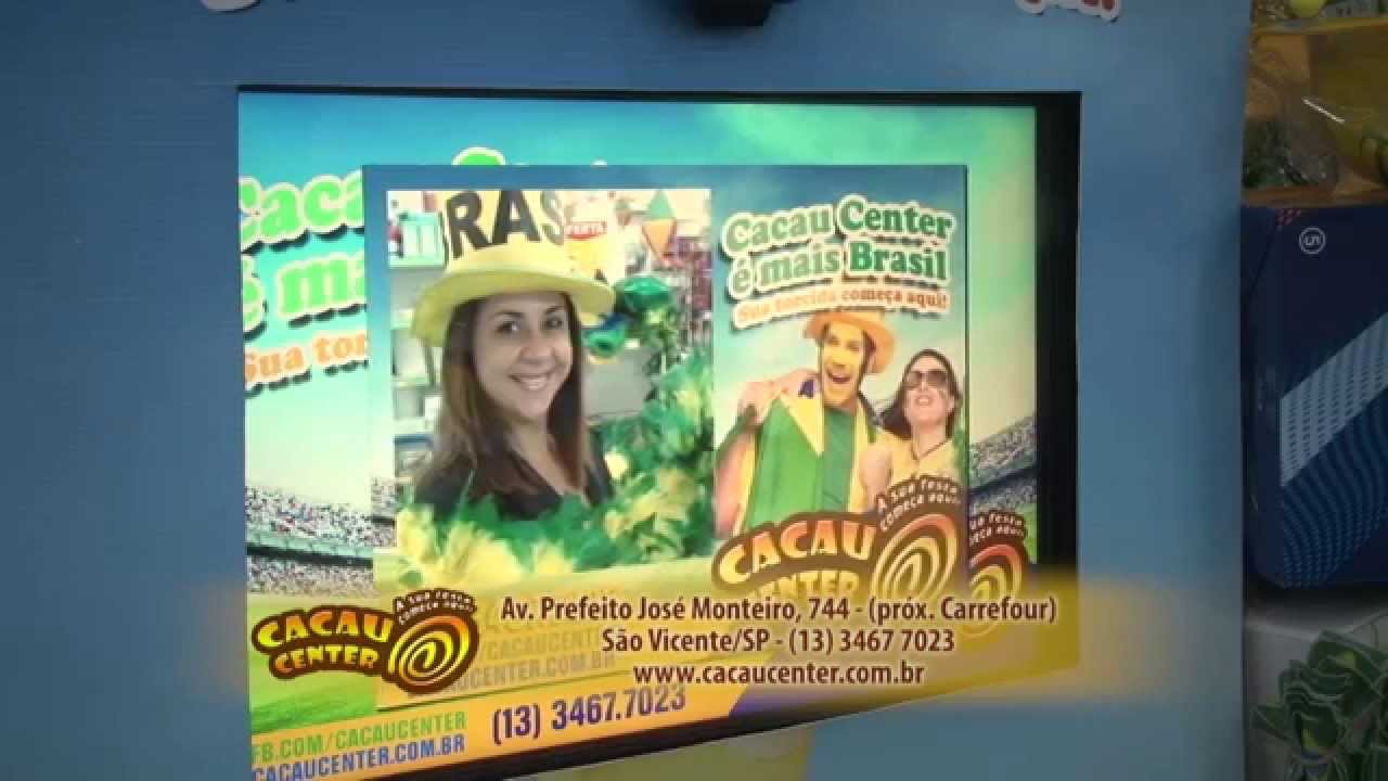 COPA NA CACAU CENTER. VEJA NO PROGRAMA ALTA QUALIDADE HD cecilia carrizo