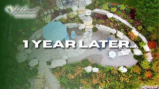 Elk Lake Sunken Patio~ One Year Later