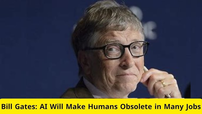 Bill Gates Warns: AI Will Replace Doctors and Teachers Within a Decade -  YouTube
