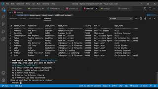 MySQL Employee Tracker CMS