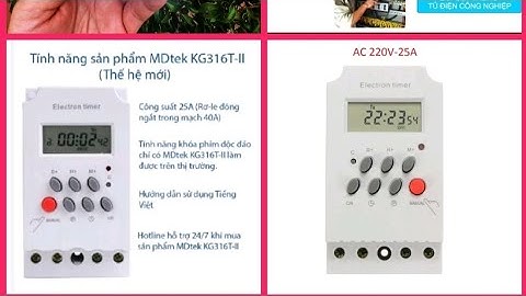 BỘ CÔNG TẮC HẸN GIỜ TỰ ĐỘNG BẬT TẮT ĐÈN MÁY BƠM VÀ CÁC THIẾT BỊ ĐIỆN THÔNG MINH