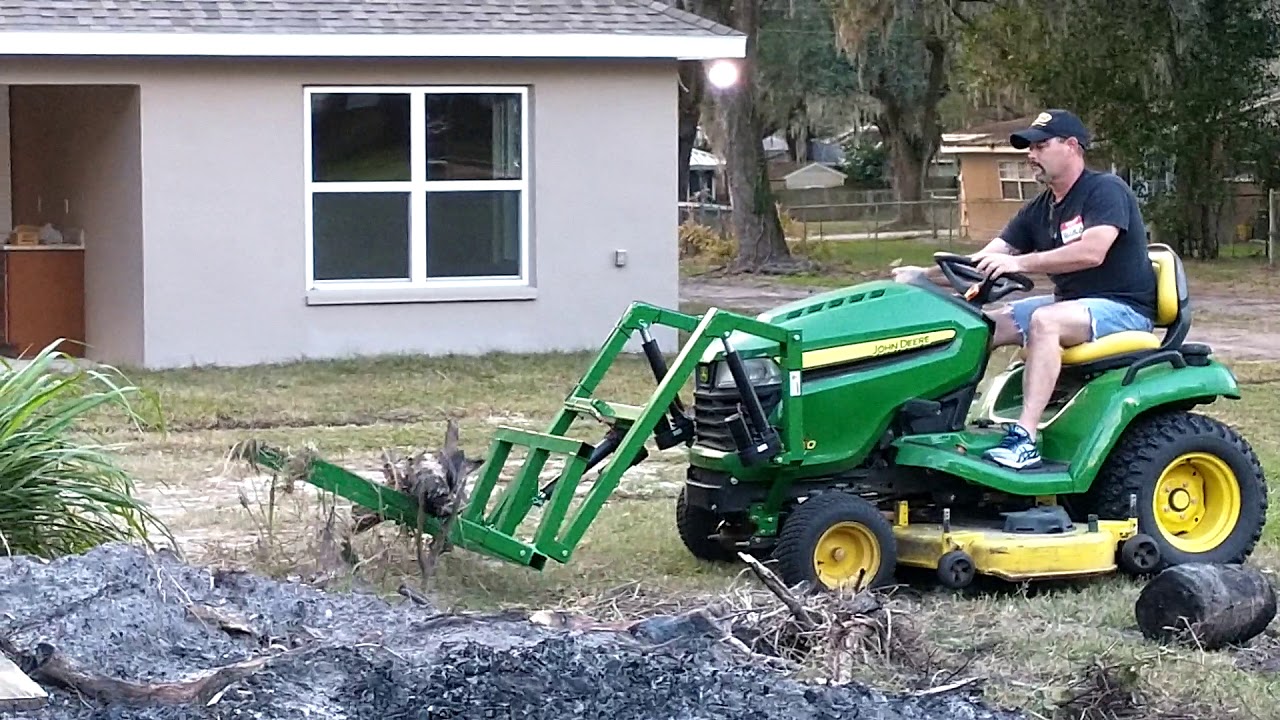 Little Green Monster Bucket Loader