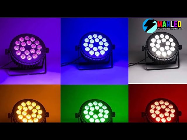 Luces de cabeza móvil de 60 W, luces LED móviles blancas para DJ, luz de  escenario RGBW con control remoto, 8 GOBO 8 patrones de foco por DMX 512