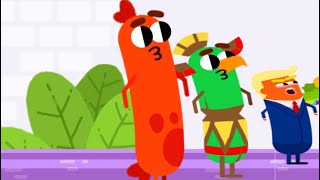 شاهد لعبة سباق النقانق الجديدة !! screenshot 4