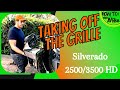 How to take off the grille from a 2020 2021 2022 2023 Silverado  2500/3500 HD by M&amp;R Automotive