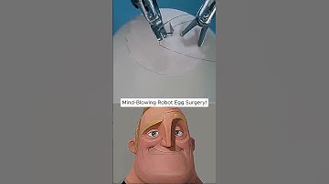 Egg Surgery by a Robot: Peel, Puncture & Stitch