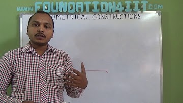 How to construct an Isosceles triangle when one of its equal side and vertical angle are given
