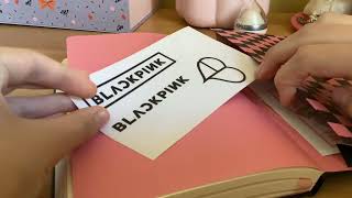 Umboxing notebook BlackPink X Moleskine